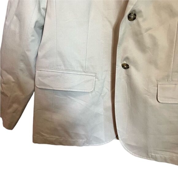L.L. Bean mens beige blazer. Size 42 tall - Picture 7 of 12